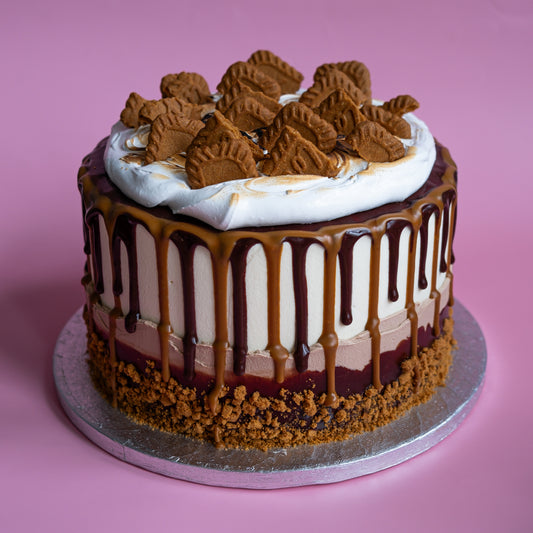 Biscoff S'mores Cake