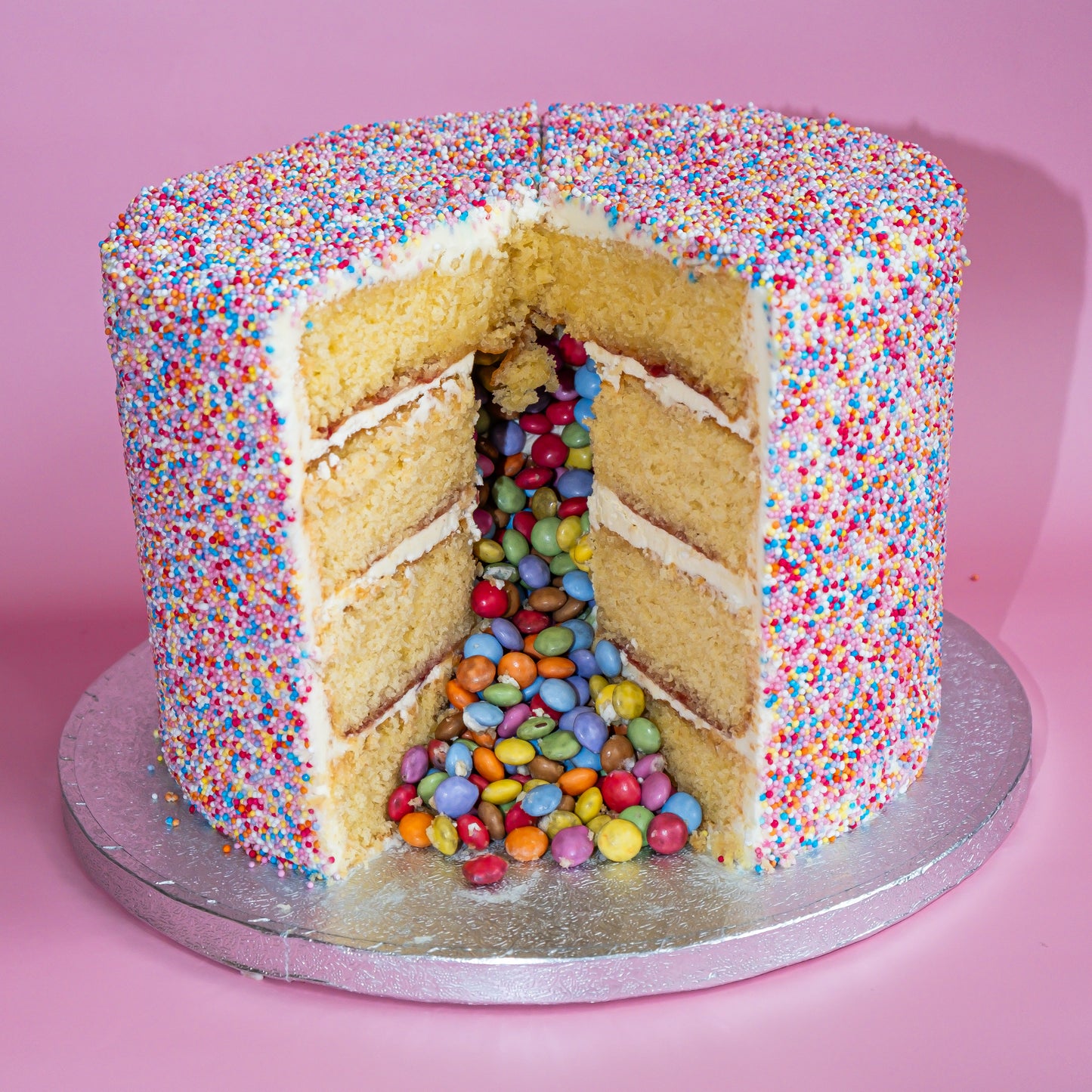 Smartie Party Cake