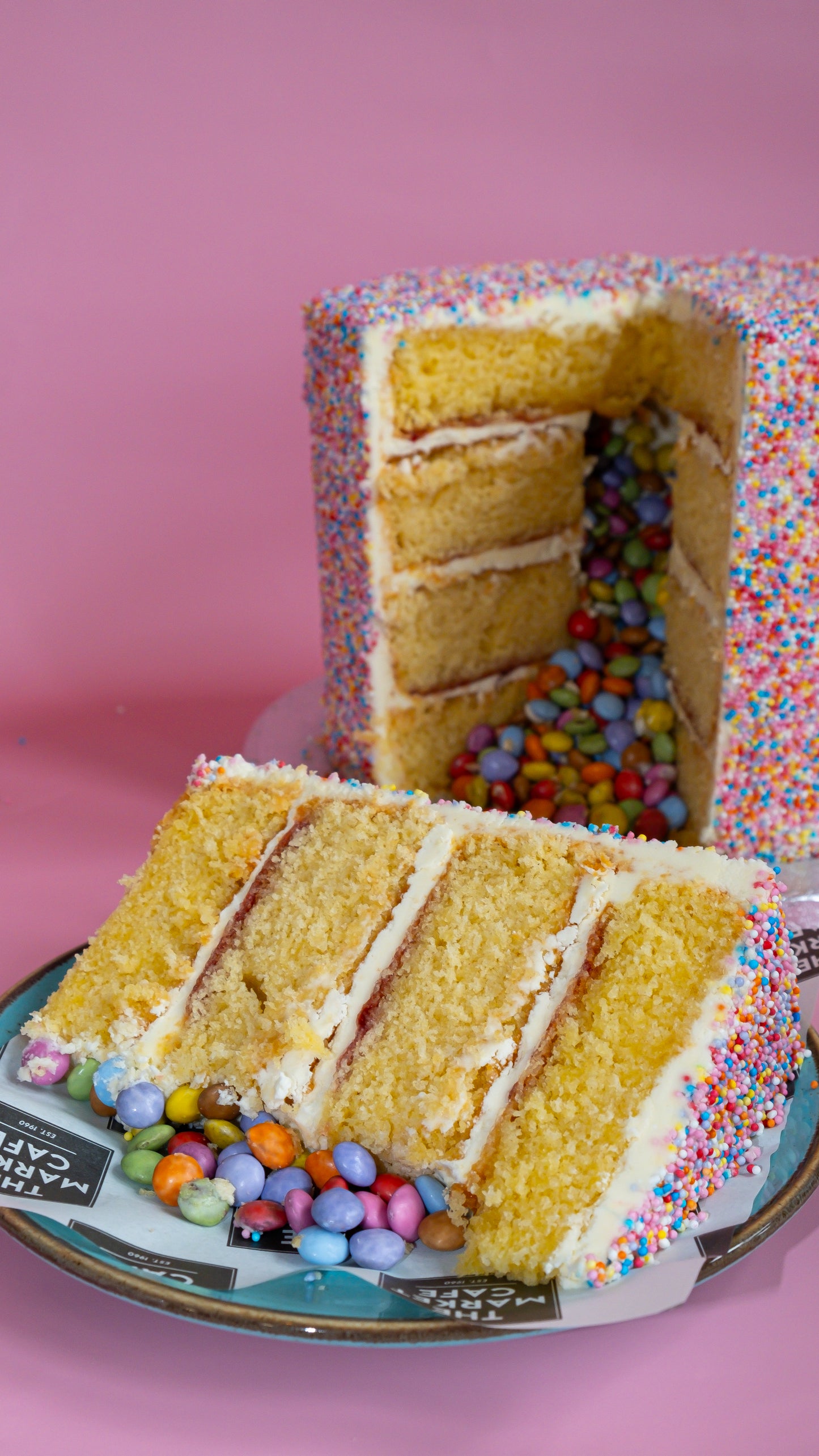 Smartie Party Cake