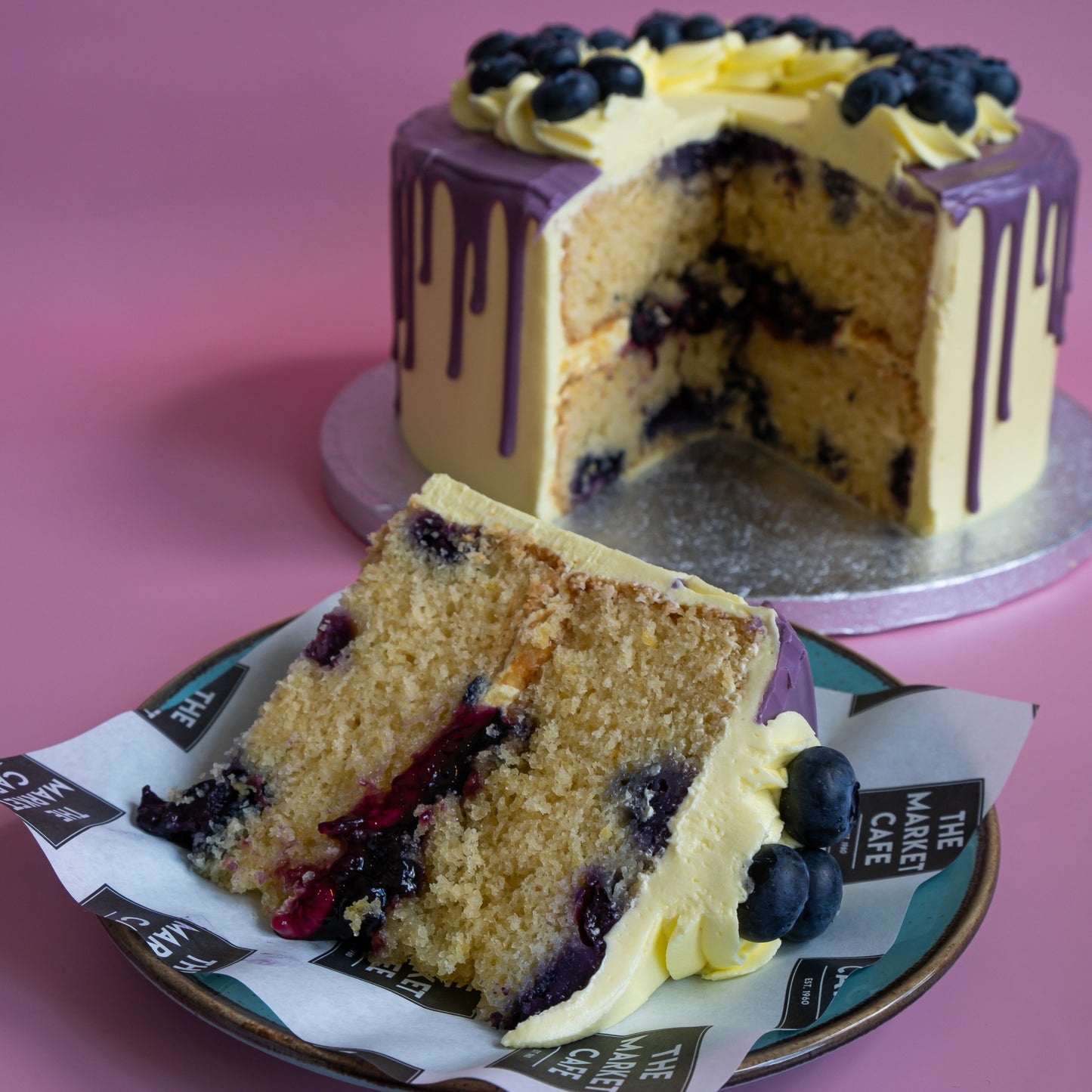 Lemon & Blueberry Cake